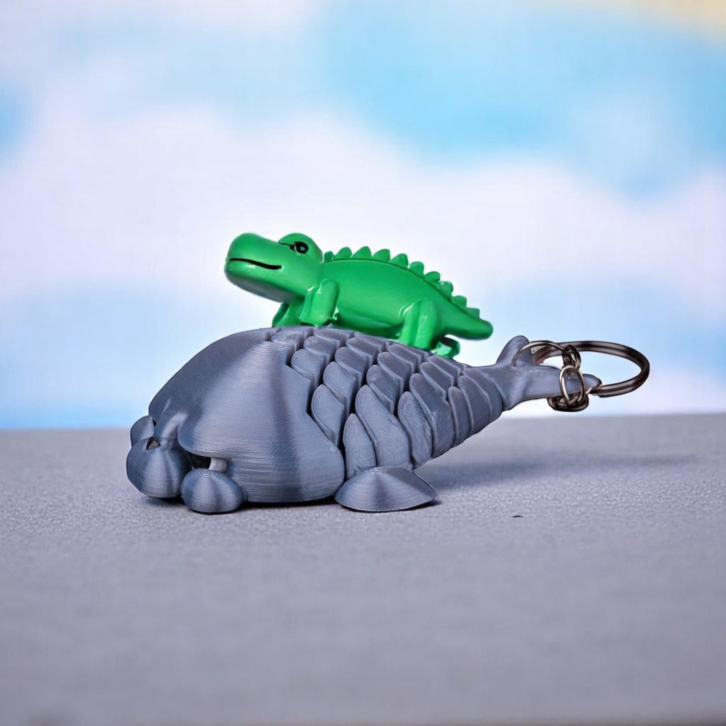 Phil the Seal – 3D Printed Articulated Ocean Fidget Toy | Sensory Desk Pet & Marine Animal Collectible