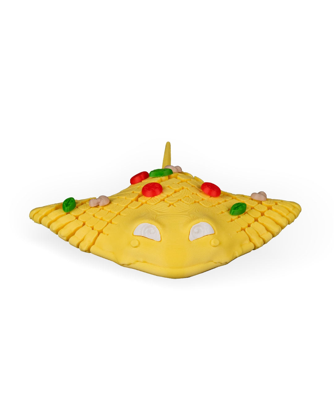 🍕 Pizza Ray – 3D Printed Articulated Slice-Stingray, Flexible Fidget Toy & STEM Collectible