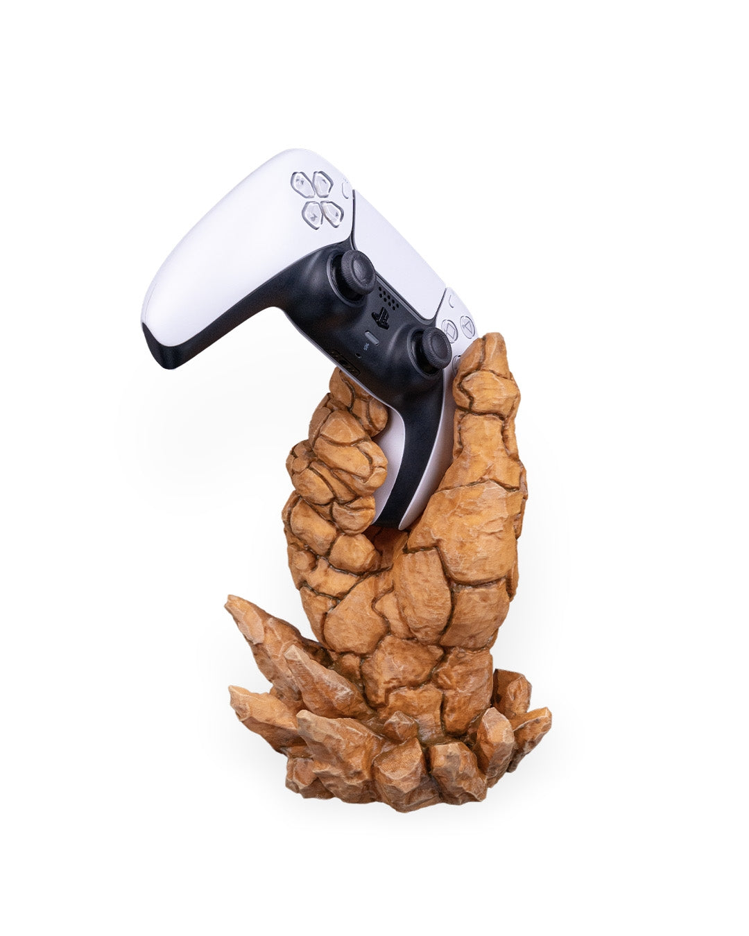 Rock Solid! – 3D Printed Stone-Inspired Gaming Controller & Remote Stand | Universal Desk Organizer for Xbox, PlayStation, and More