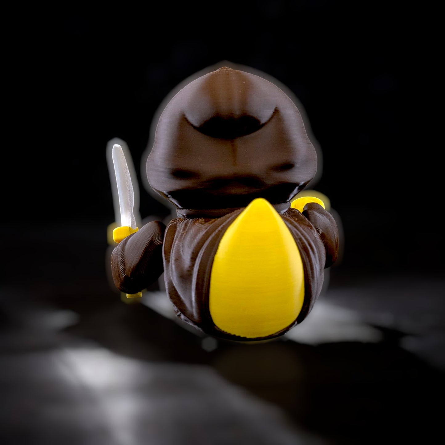 Silent Beak – 3D Printed Articulated Ninja Duck | Stealthy Collectible for Jeep Owners and Duck Lovers