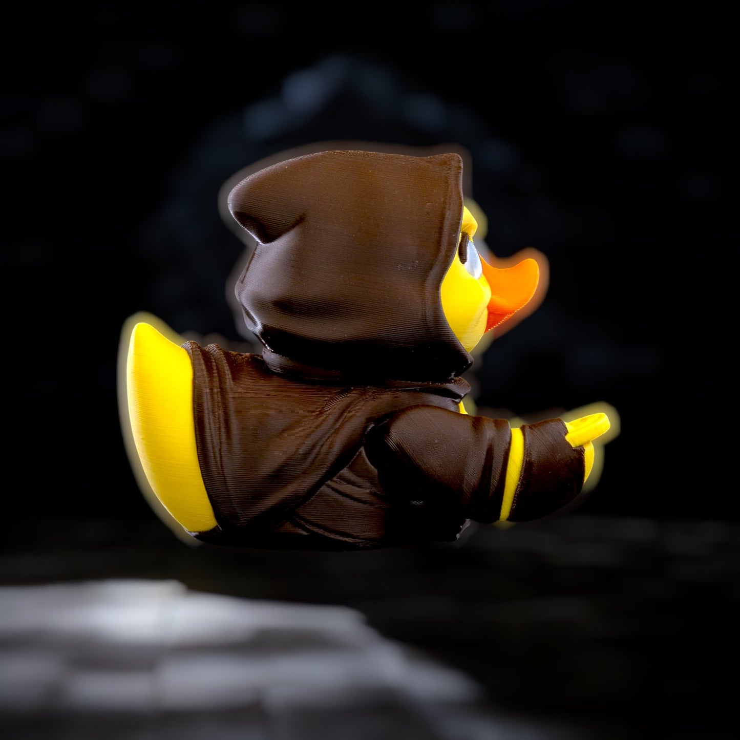 Silent Beak – 3D Printed Articulated Ninja Duck | Stealthy Collectible for Jeep Owners and Duck Lovers