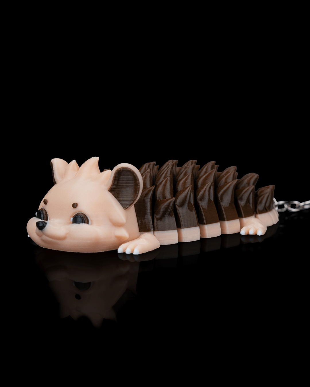 Sonny the Hedgehog – Articulated Mesh Hedgehog Toy | Flexi Creature Fidget