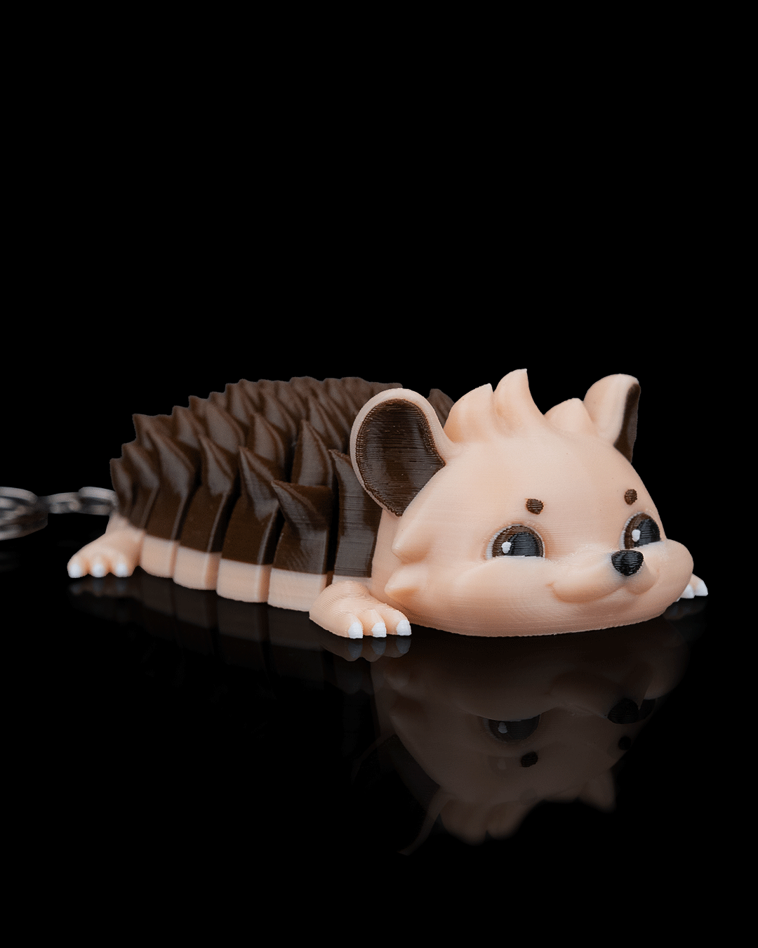 Sonny the Hedgehog – Articulated Mesh Hedgehog Toy | Flexi Creature Fidget