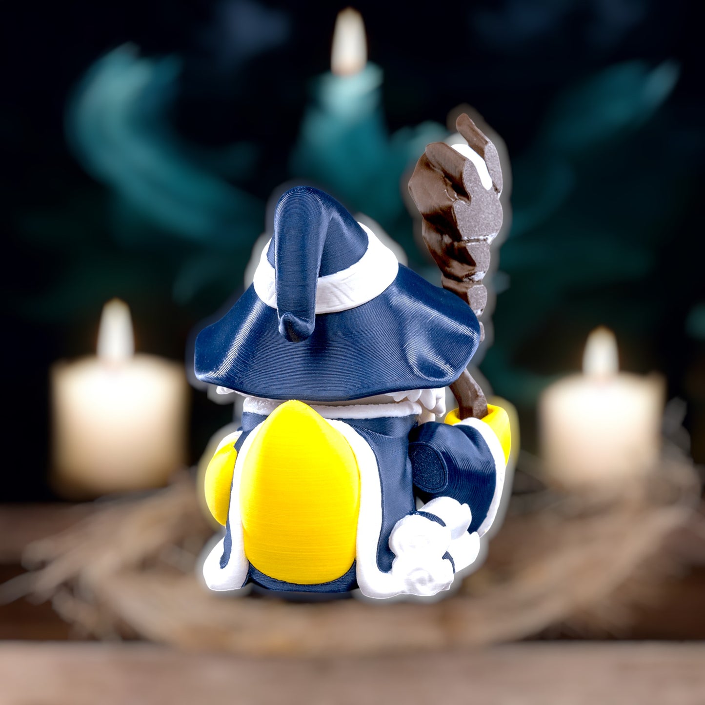 Spellquacker – 3D Printed Articulated Wizard Duck | Magical Collectible for Jeep Owners & Duck Lovers