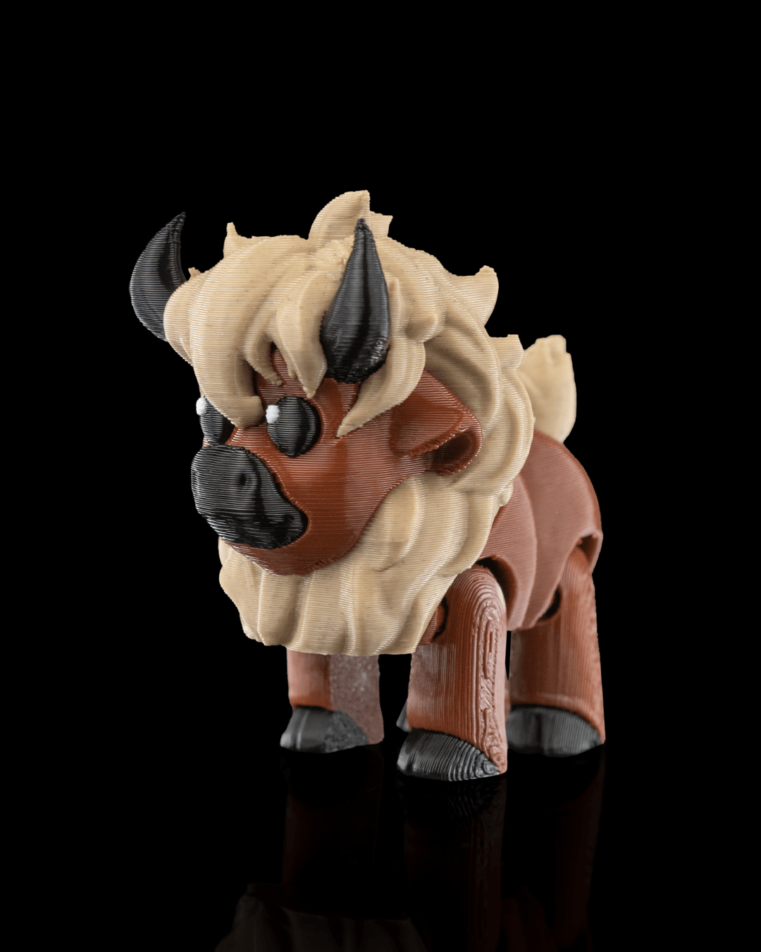 Tyson, The Bison Pocket Pal Toy & Keychain