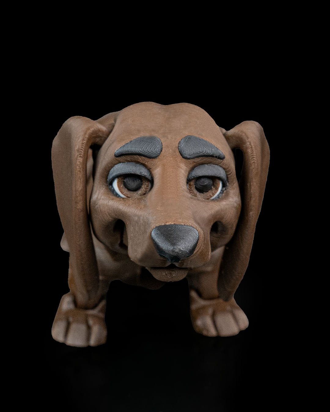 🐶 3D Printed Dog House Playset with Mini Dog Figurine | Custom Pet Toy with Bone, Food Dish & 5 Dog Options
