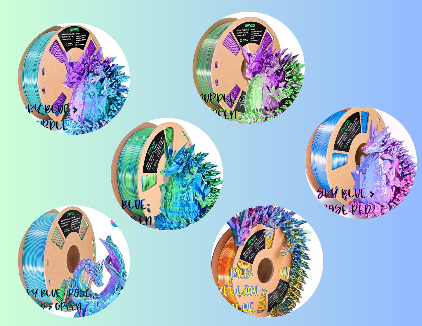 Articulated Baby Dragon Figurine - 11" Poseable 3D-Printed Collectible, Cute Fantasy Decor & Gift Idea