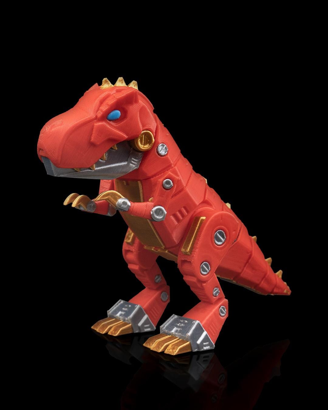 Mystery Robot Dino Surprise Egg – 3D Printed Articulated Dinosaur Toy, Collectible DIY Puzzle, STEM Gift for Kids & Dino Fans