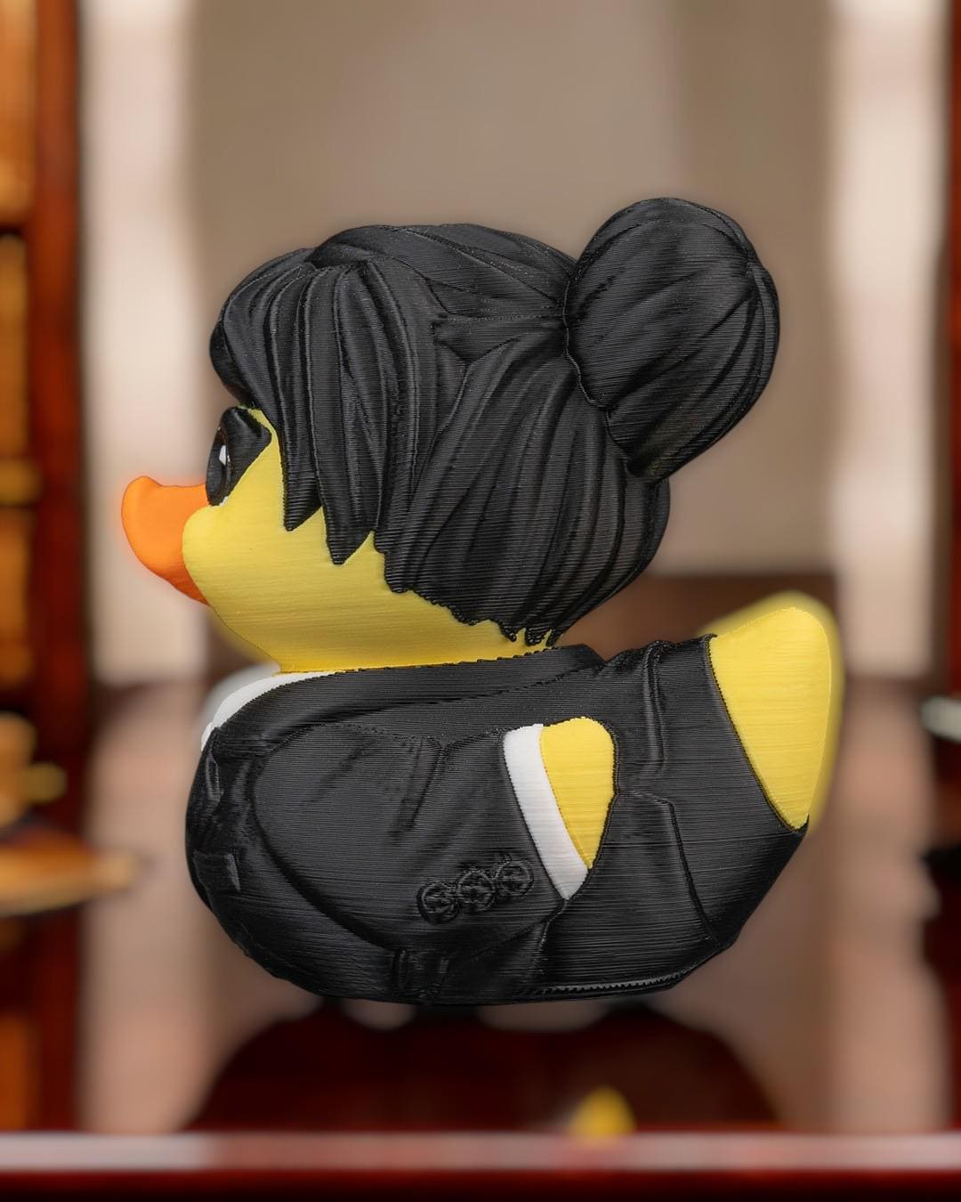 The Godfeather – 3D Printed Duck Figurine | Funny Articulated Collectible | Customizable Desk Decor Gift