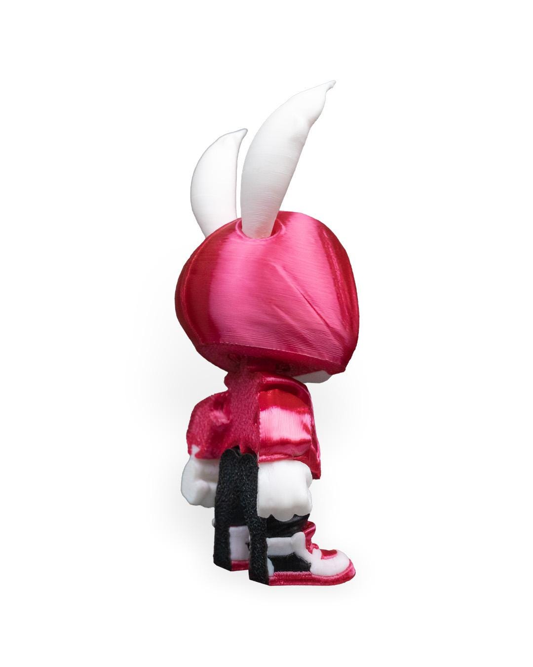 Hoodie Hopper– 3D Printed Articulated Bunny Dinosaur Toy & Keychain (Copy)