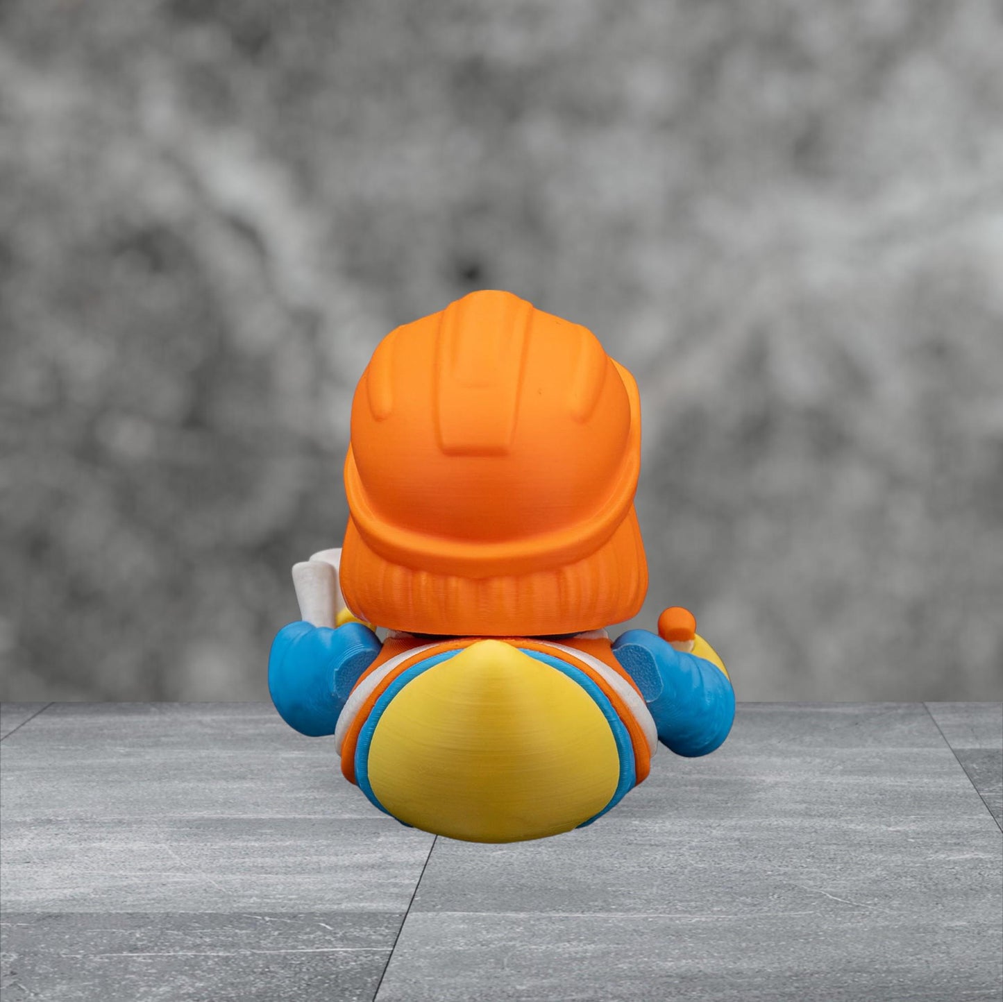 Duckgineer – 3D Printed Articulated Duck Figurine | Funny Collectible Gift | Male & Female Custom Desk Decor