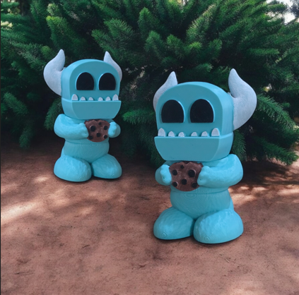 Monster mit Keks Pocket Pal Spielzeug & Schlüsselanhänger