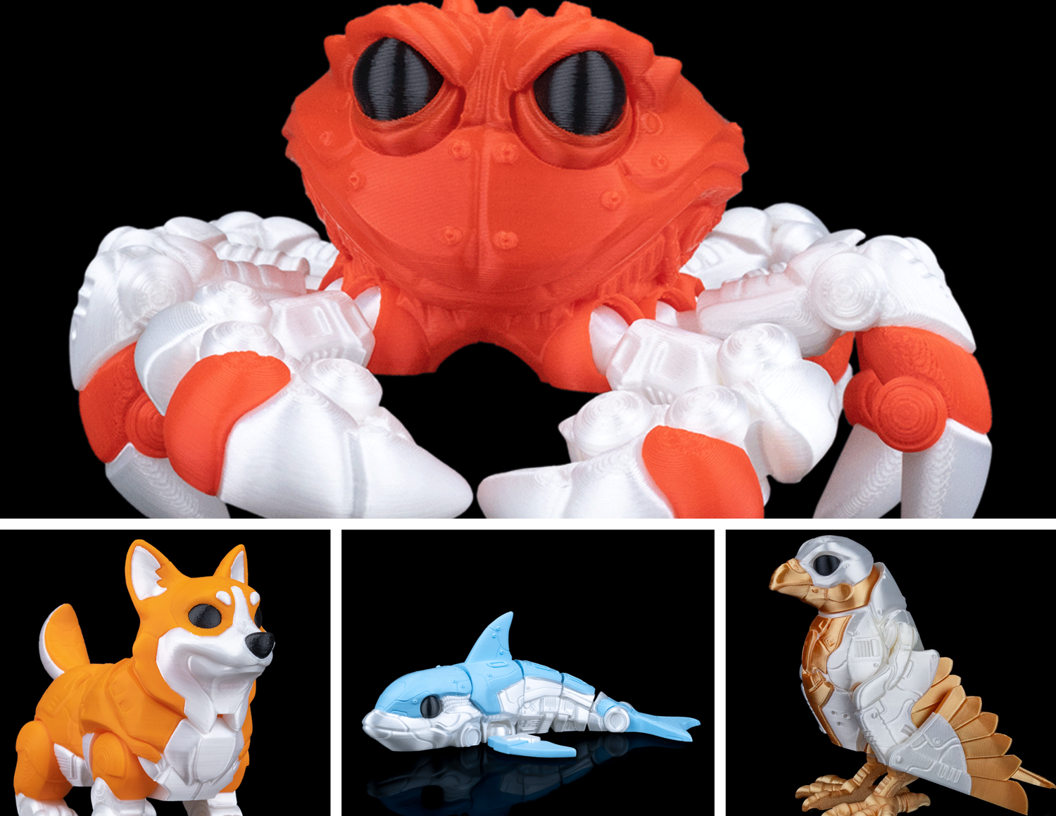 🤖 Robotic Creature Collection – Mechanical Marvels from Bugs to Ocean buddies