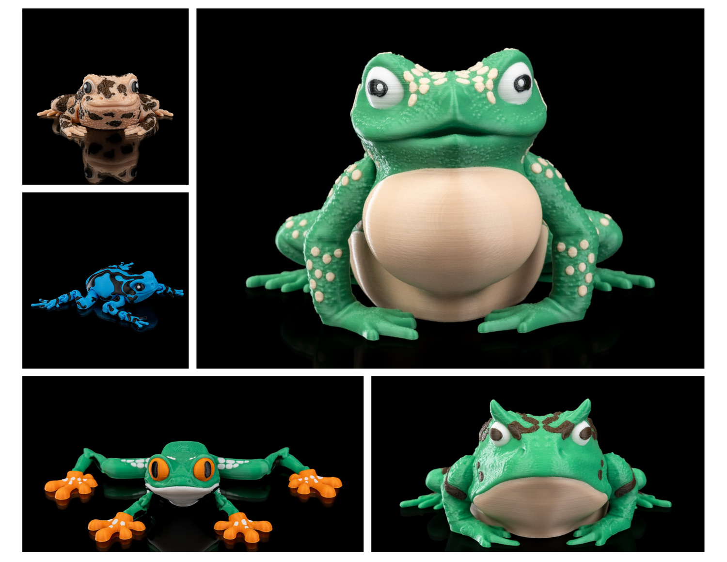 Articulated Frogs