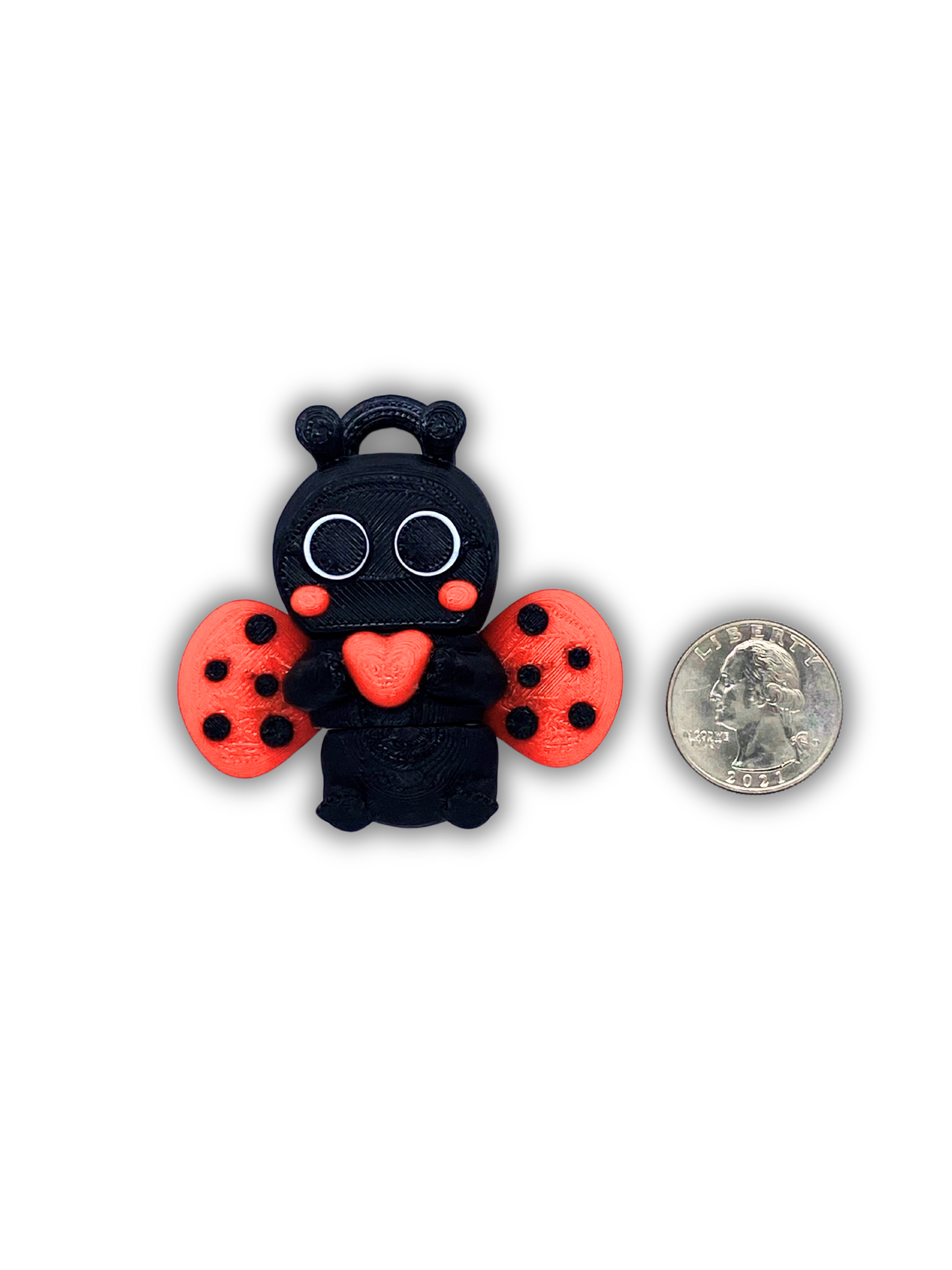 The Love Ladybug Pocket Pal Toy & Keychain