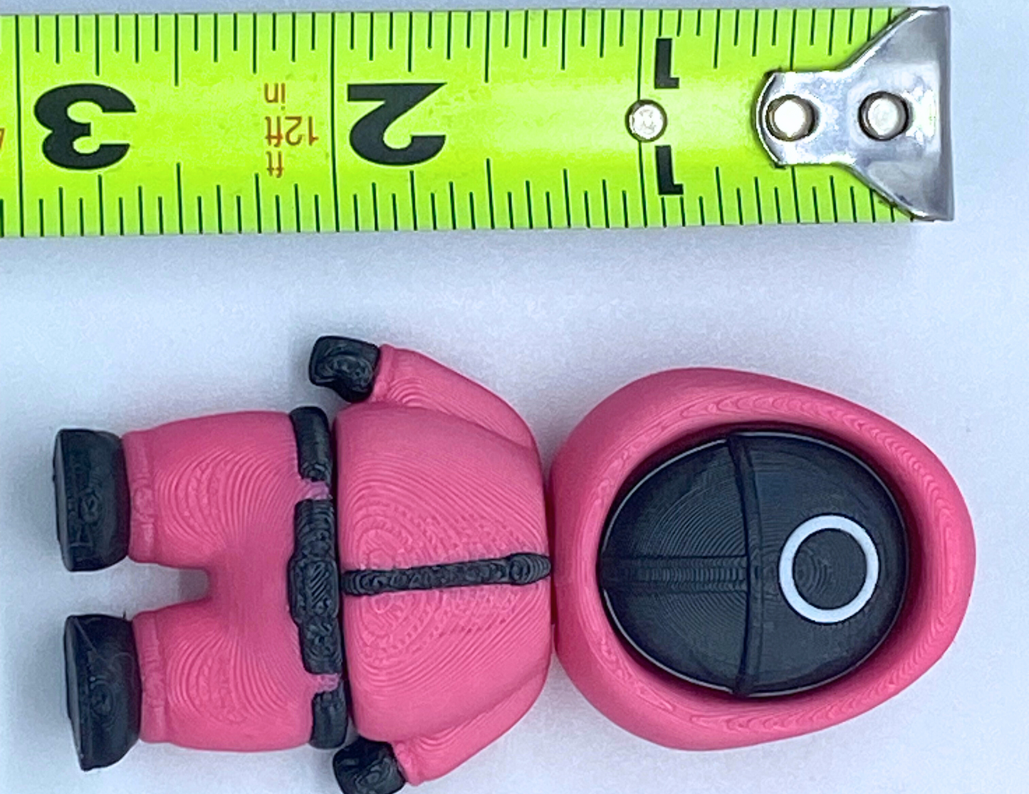 Guardian Clicker Flexi Toy & Keychain – Square, Triangle, or Circle Mask Design