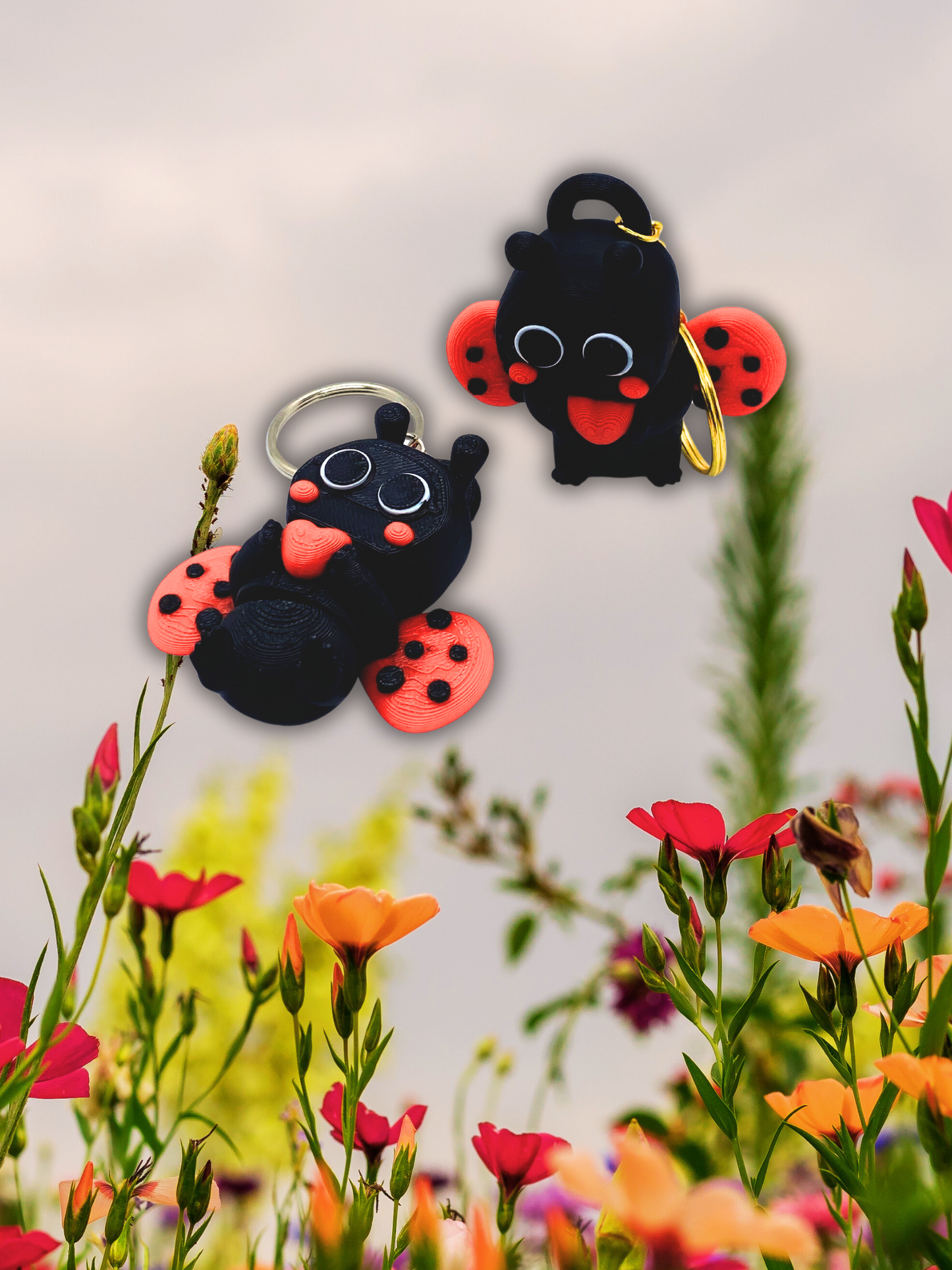 The Love Ladybug Pocket Pal Toy & Keychain