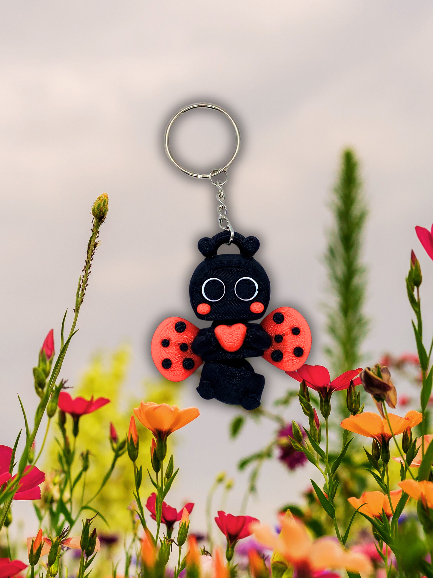 Jouet de poche et porte-clés The Love Ladybug