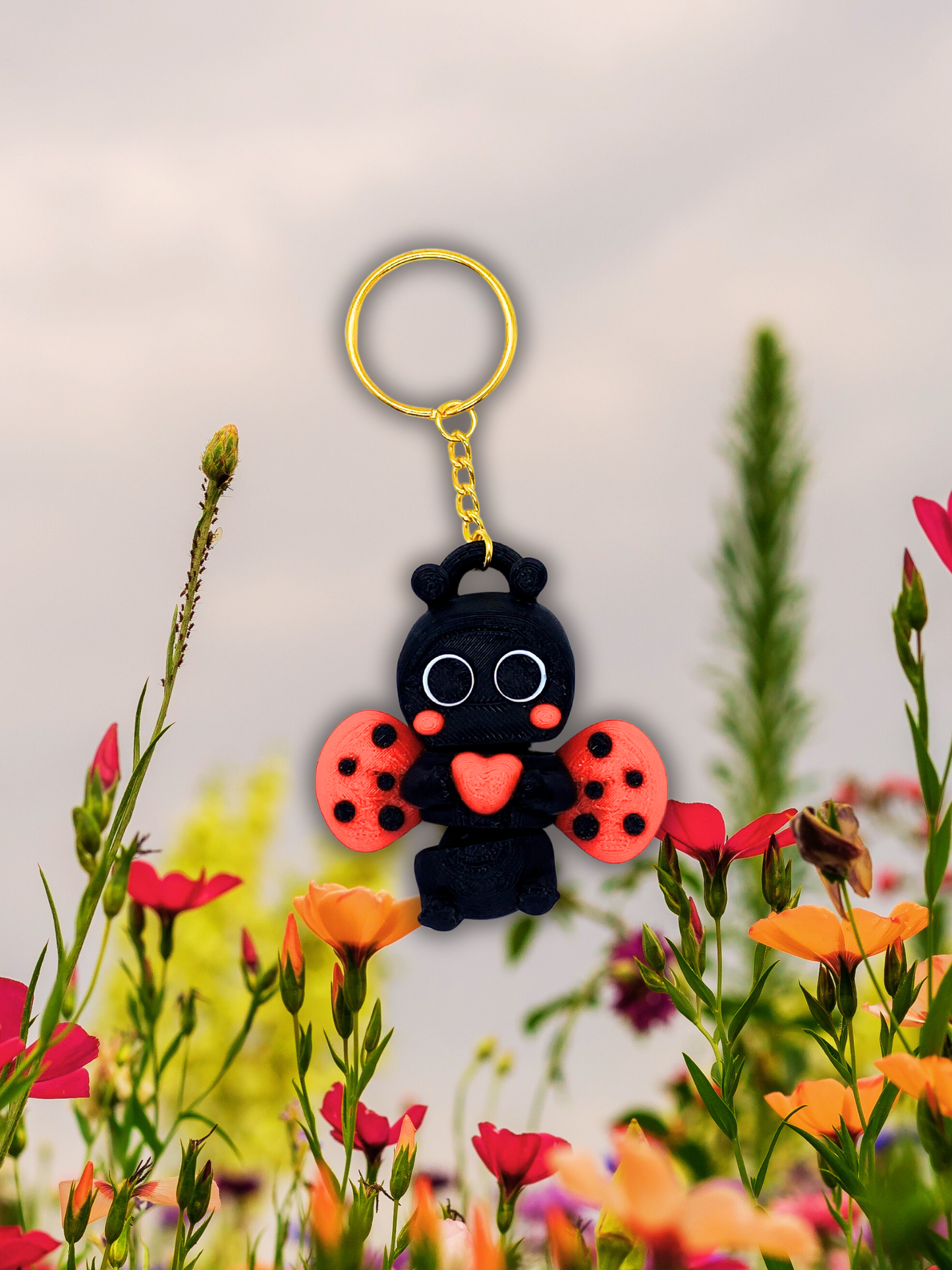 The Love Ladybug Pocket Pal Toy & Keychain