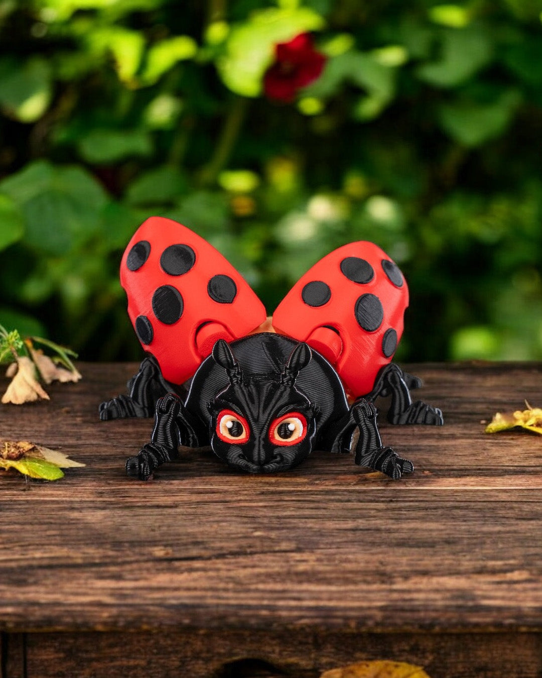 Lilly the Ladybug – 3D-Printed Articulated Toy Bug