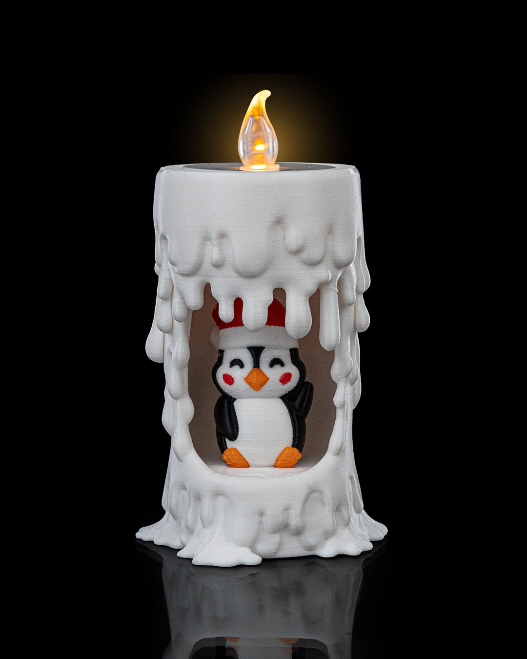 Penguin Candle Table Lamp