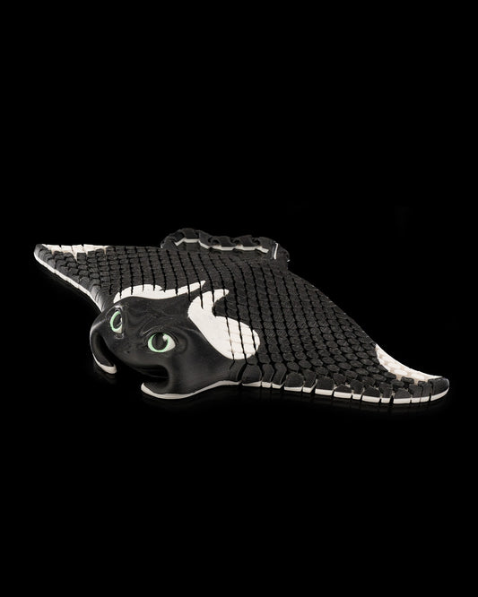 Majestic Manny – 3D Printed Articulated Manta Ray Toy, Flexible Fidget Figure, Ocean Animal Collectible