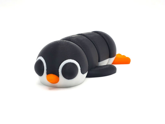 3D Printed Penguin– Unique Animal Lover Gift,  Desk Pet & Collectible Figurine