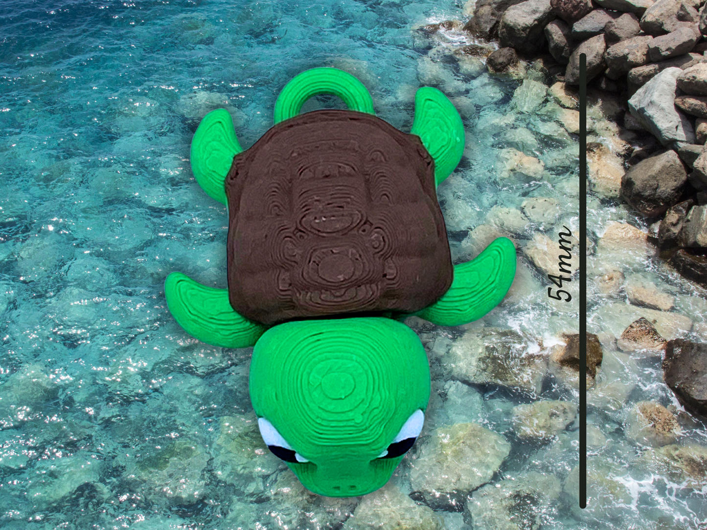 Cute Turtle Pocket Pal Toy & Keychain