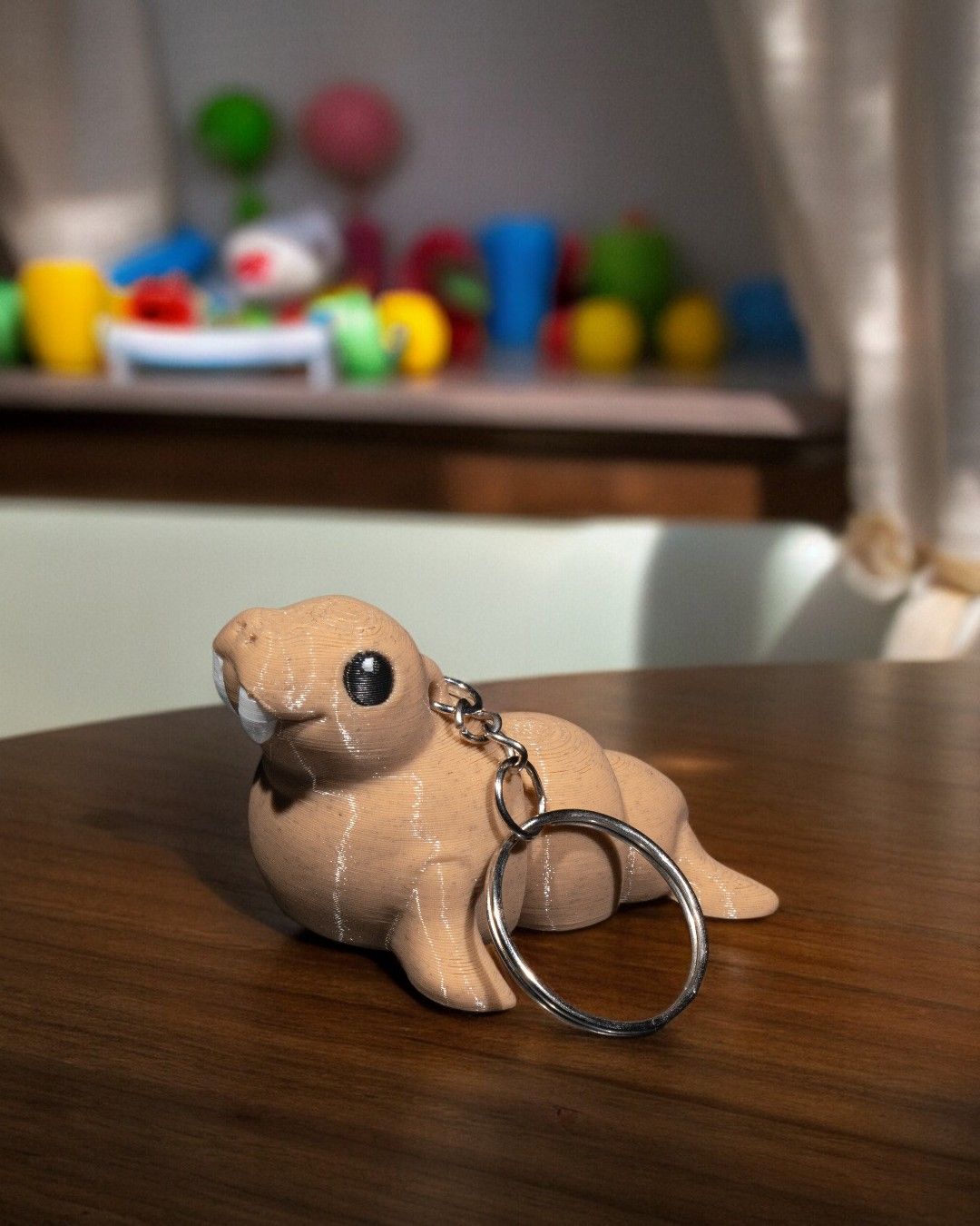 Walrus Pocket Pal Toy & Keychain