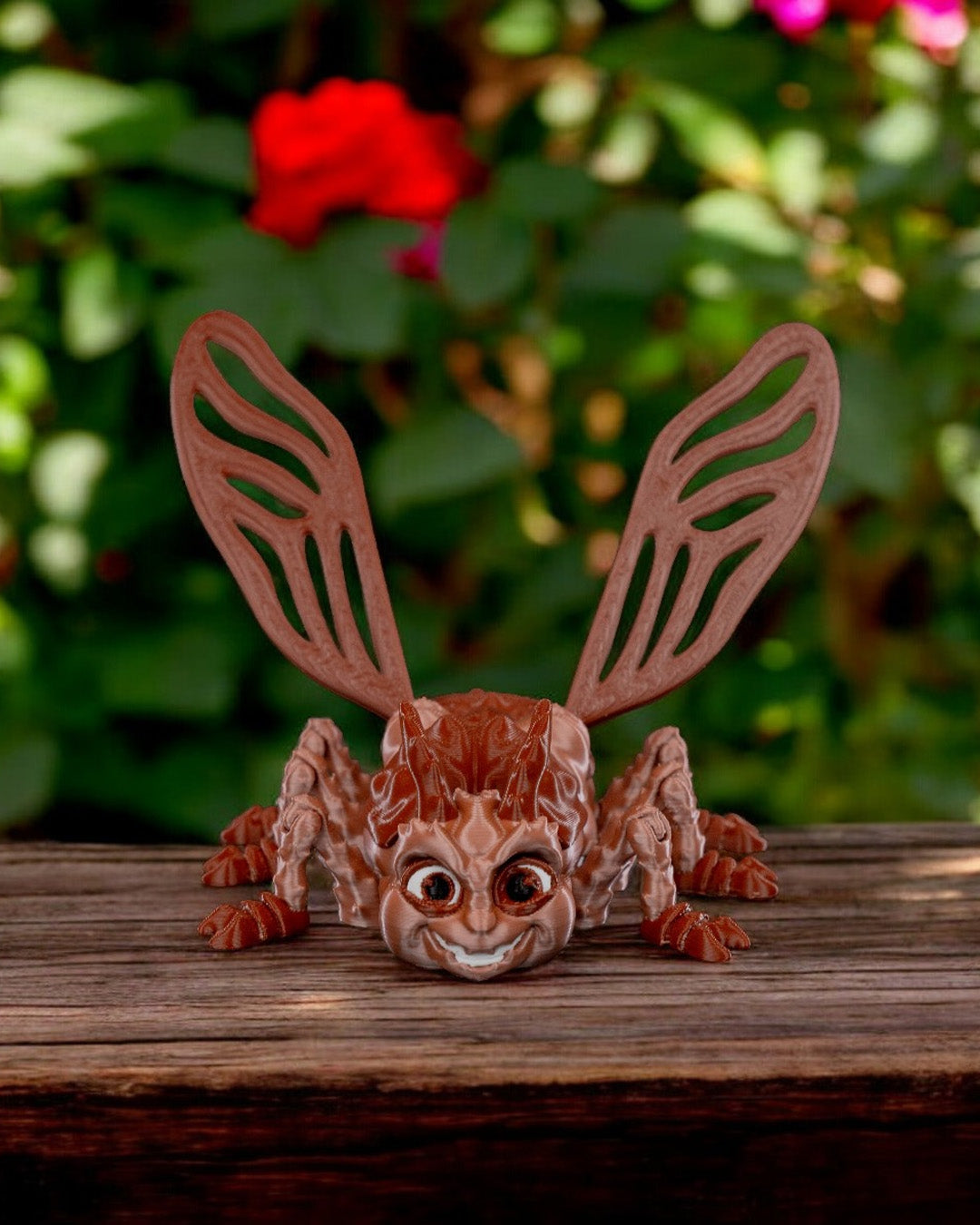 Larry the Cockroach – 3D-Printed Articulated Toy Bug