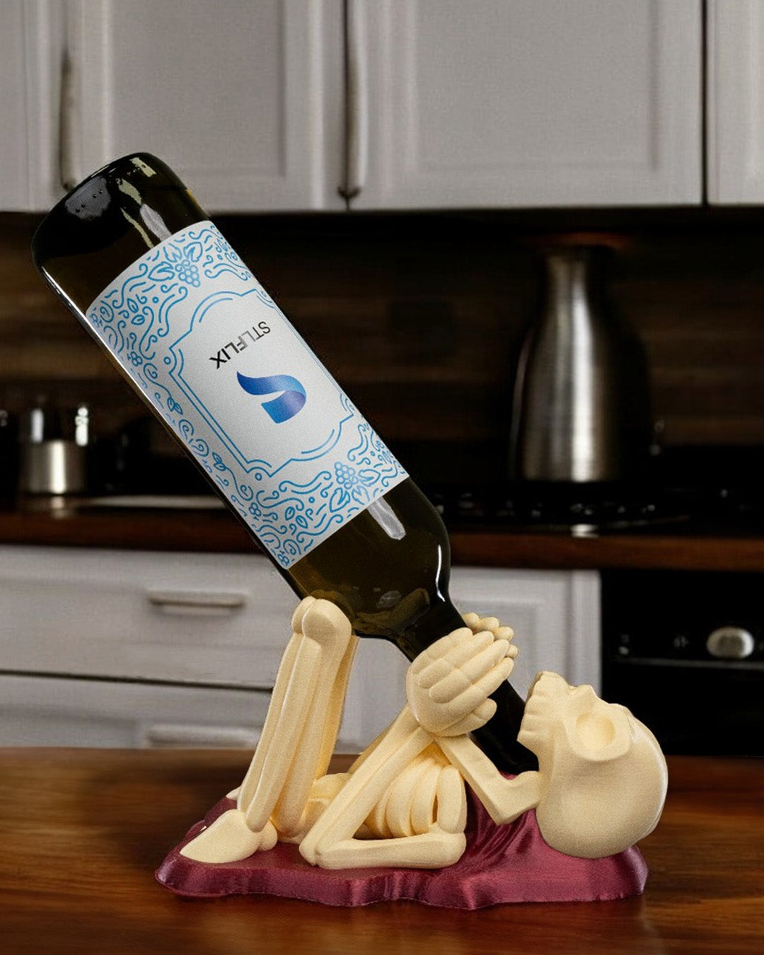 All Spine on Whine Wine Holder