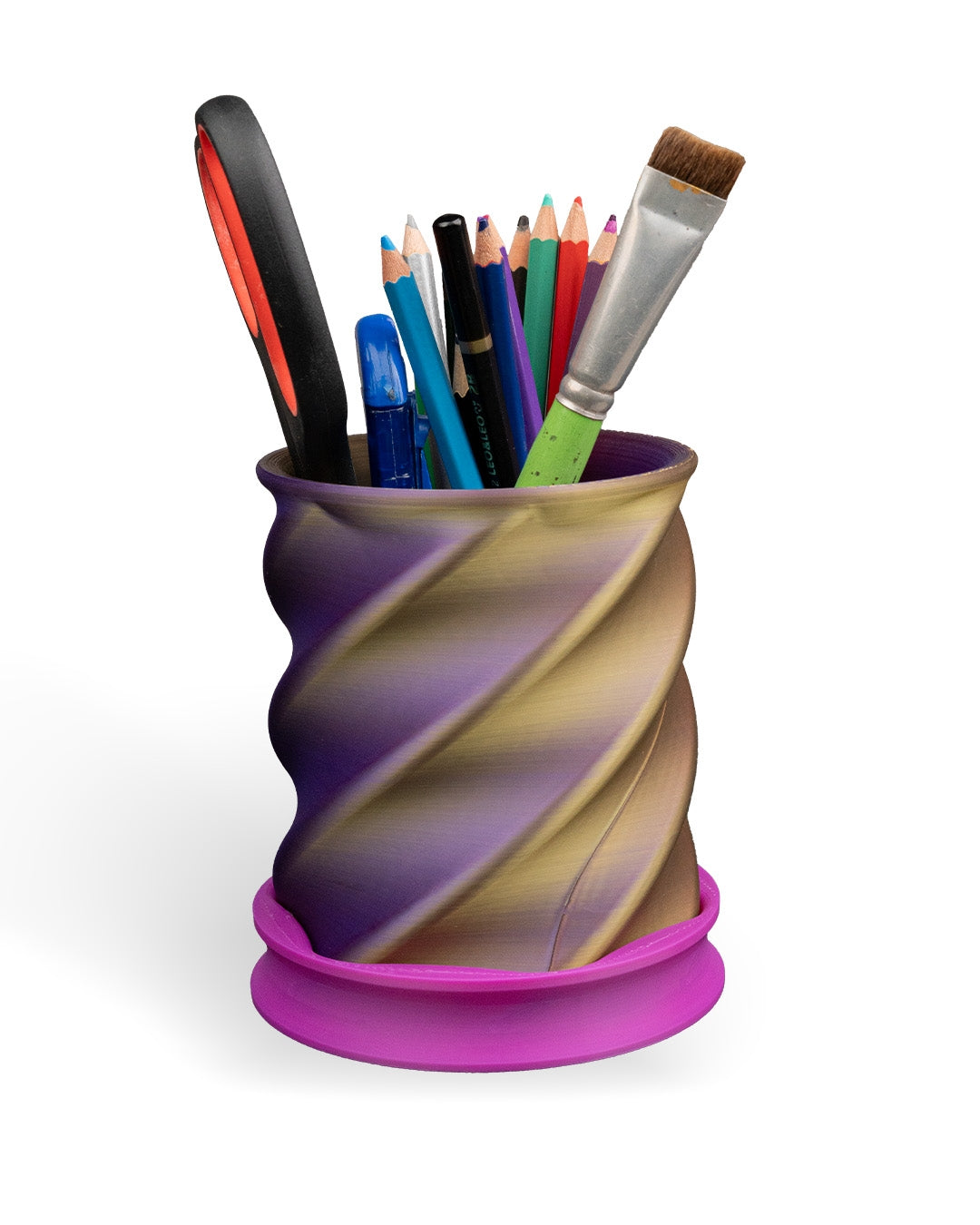 Twisted Cup Pen Holder