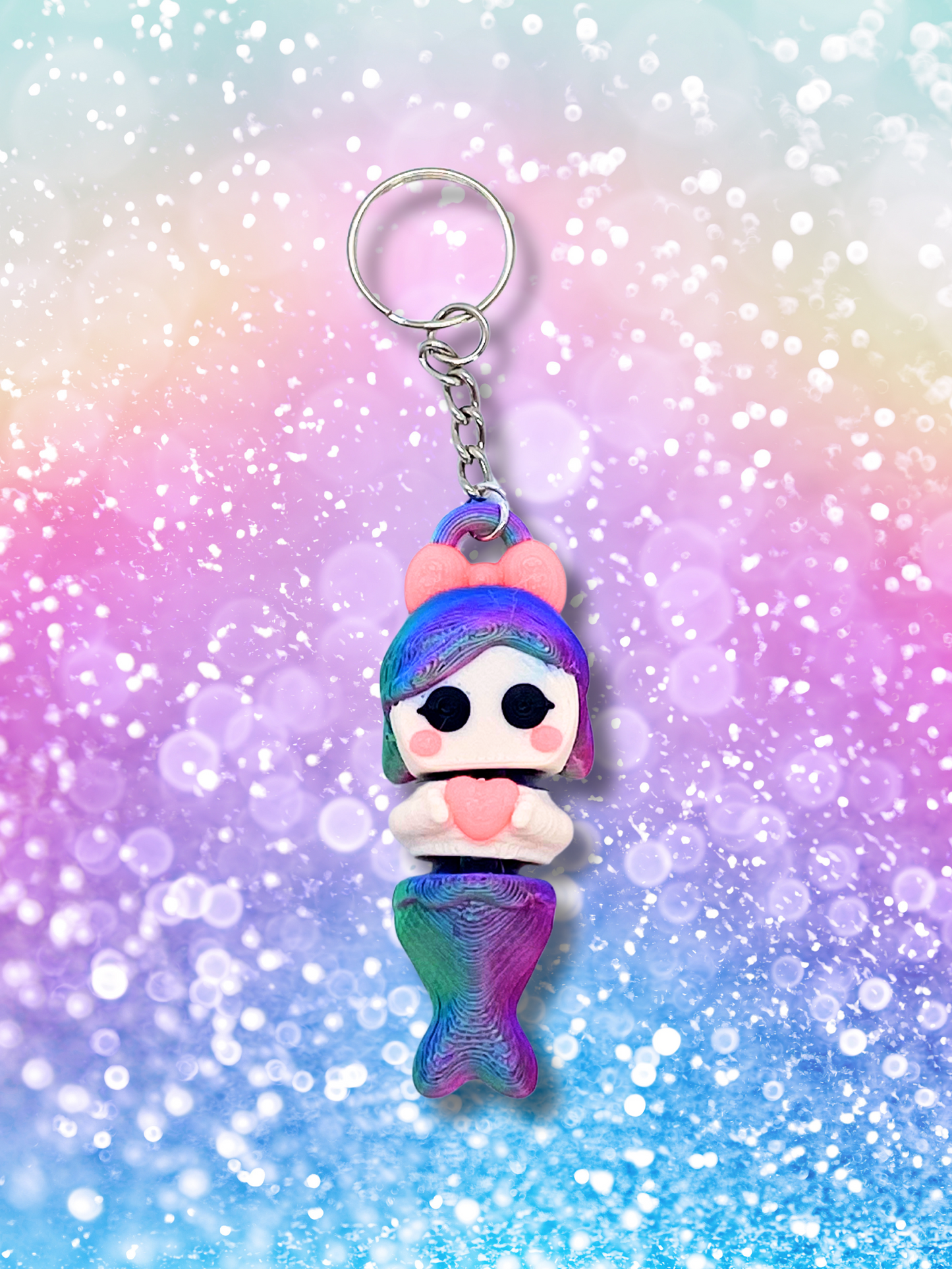 Mermaid Pocket Pal Toy & Keychain