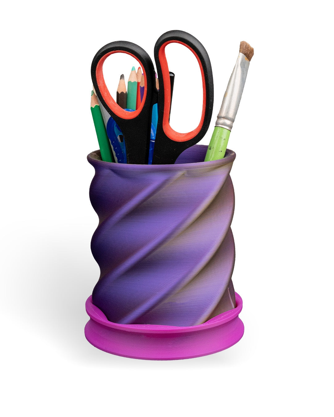 Twisted Cup Pen Holder