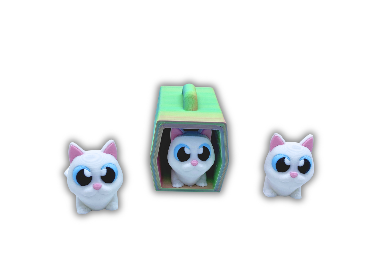 Kitten & Carrier Pocket Pal Playset