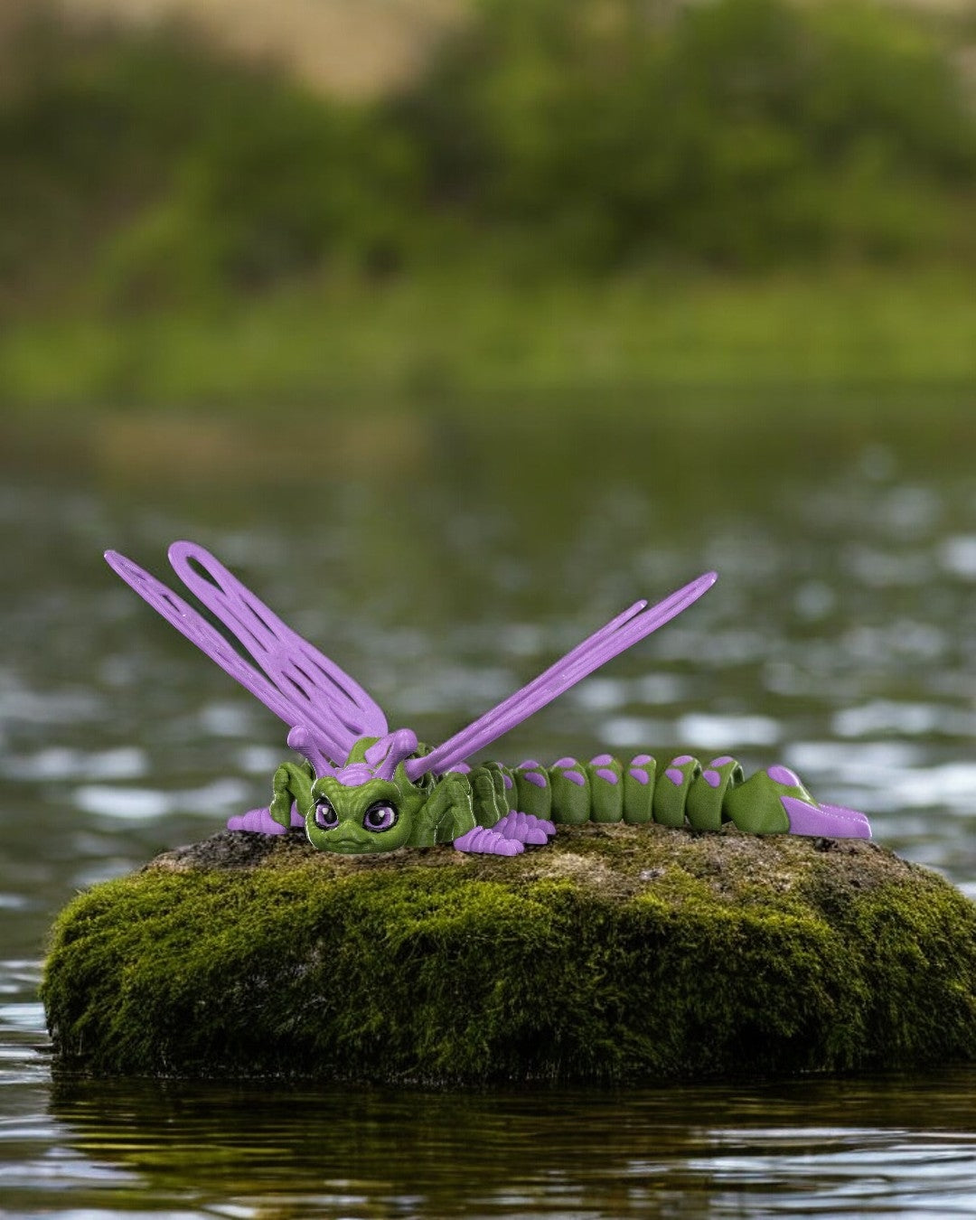 Lenny Dragonfly – 3D-Printed Articulated Toy Bug