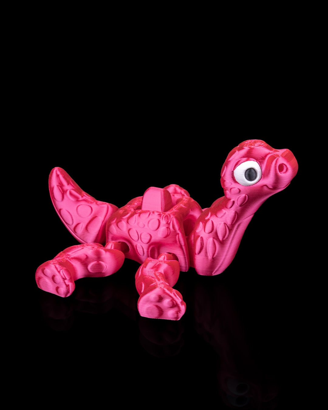 Apatosaurus Flexi Dinosaur Toy – 8cm Articulated Figure with Wiggly Legs | Dual & Tri-Color Flexible Dino Fidget Toy