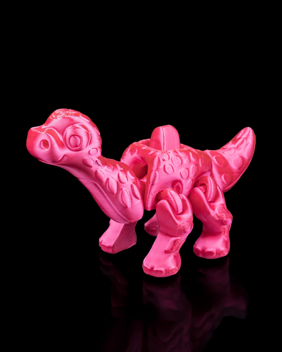 Apatosaurus Flexi Dinosaur Toy – 8cm Articulated Figure with Wiggly Legs | Dual & Tri-Color Flexible Dino Fidget Toy
