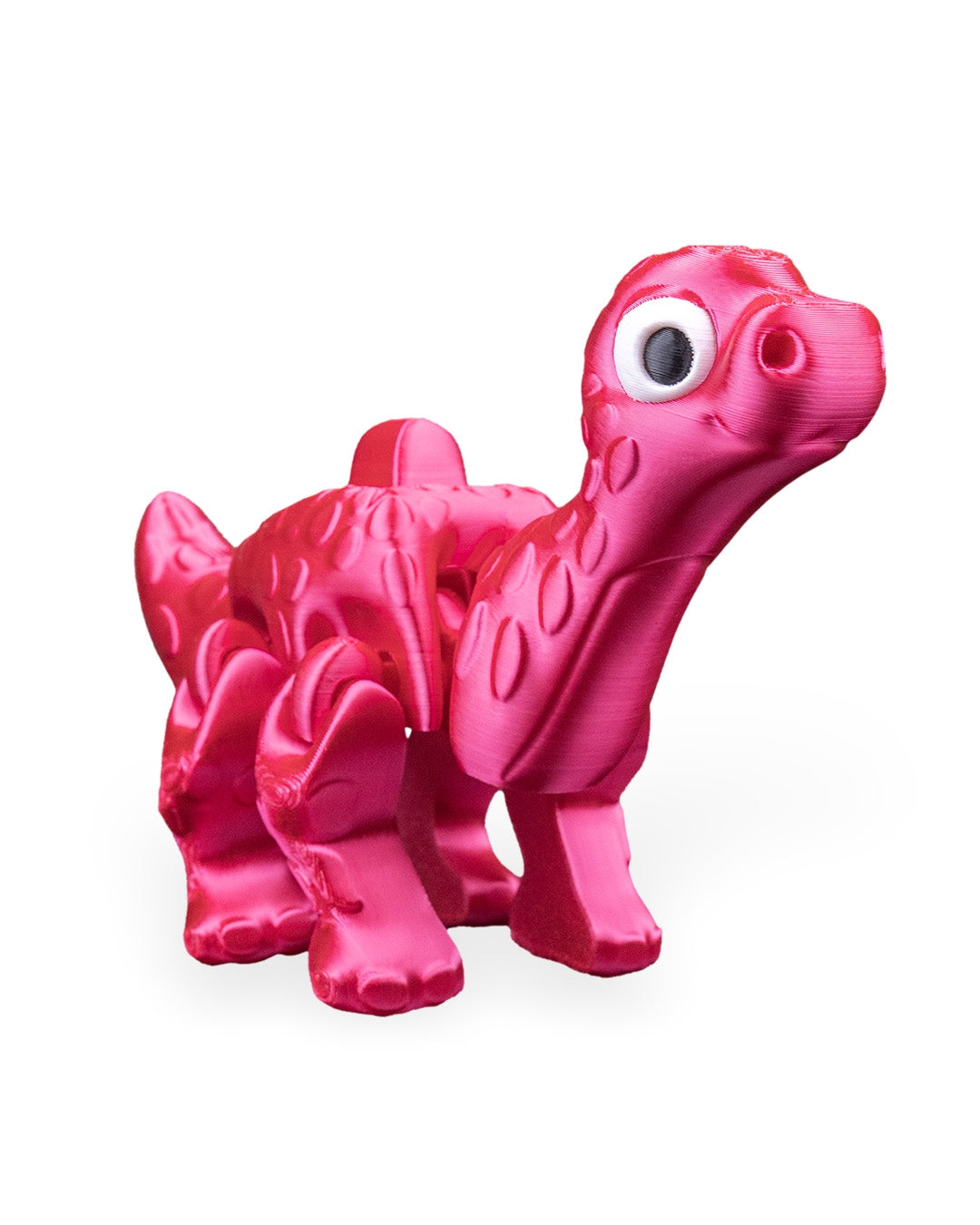 Apatosaurus Flexi Dinosaur Toy – 8cm Articulated Figure with Wiggly Legs | Dual & Tri-Color Flexible Dino Fidget Toy