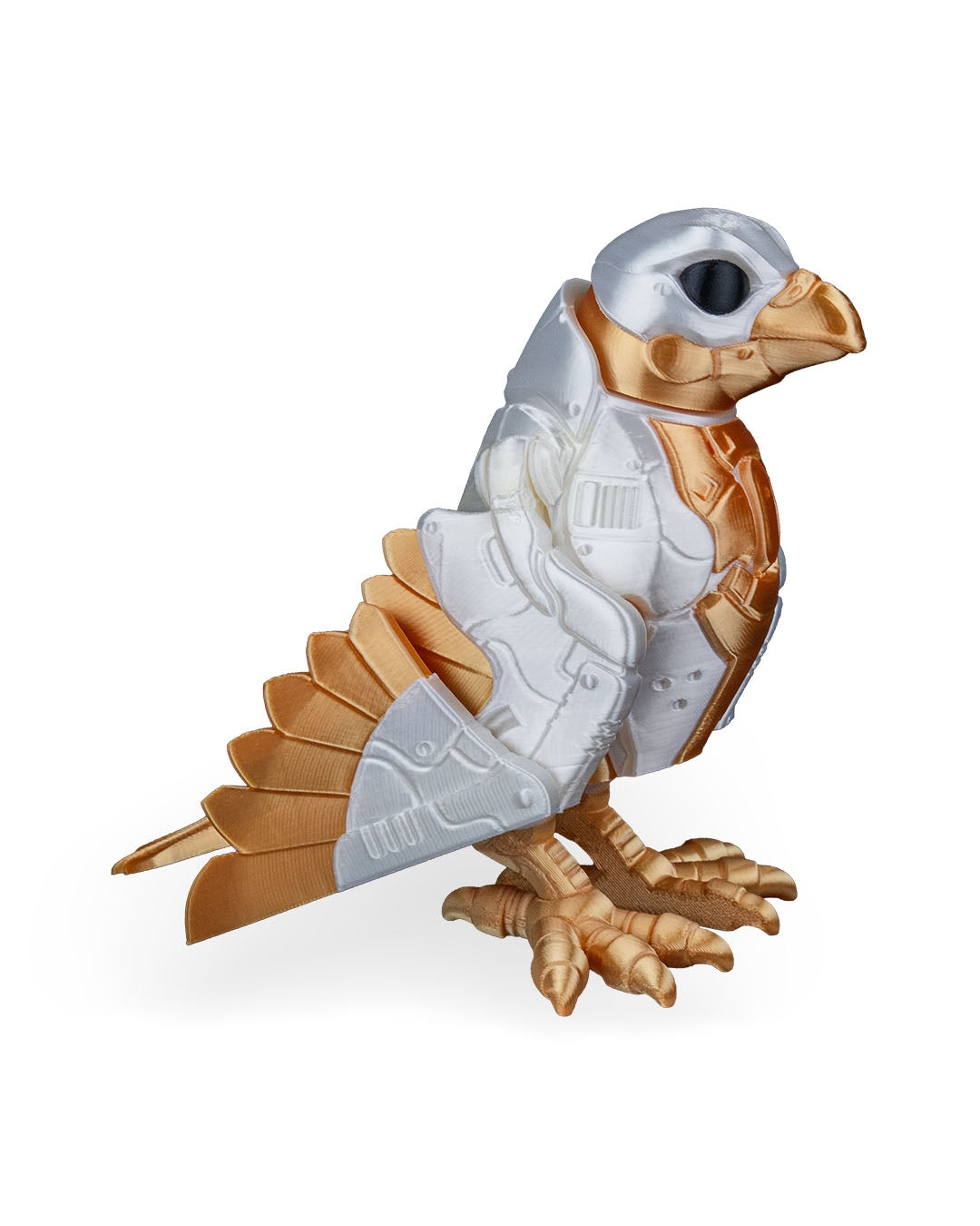B1-RD "SkyRanger" 3D Printed Mini Glider Guardian, Articulated Flexible Fidget Desk Pet & STEM Collectible