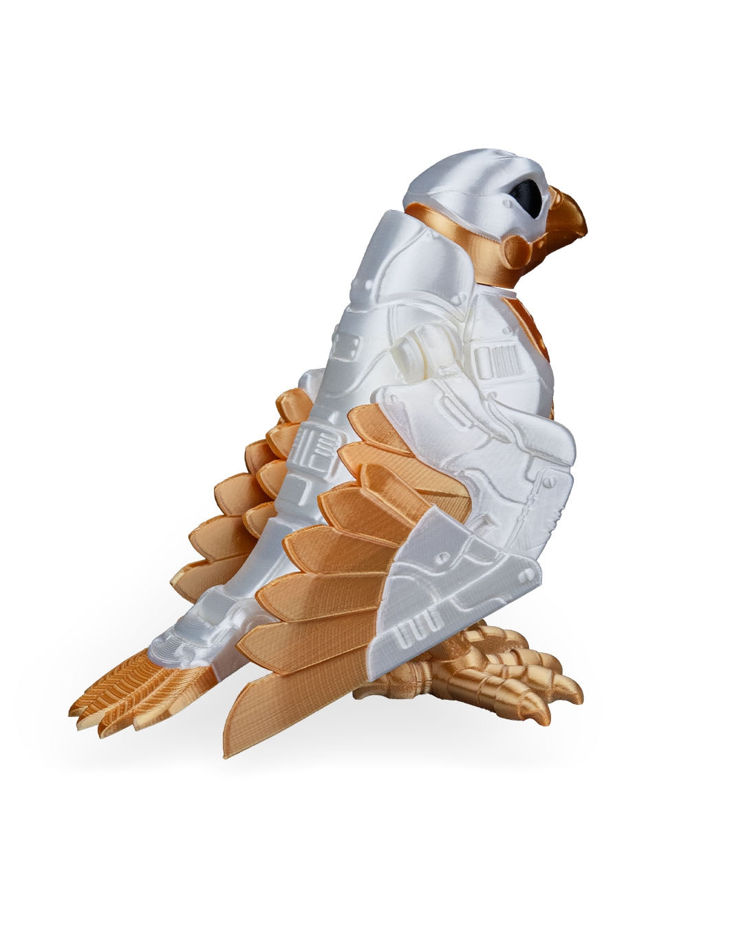 B1-RD "SkyRanger" 3D Printed Mini Glider Guardian, Articulated Flexible Fidget Desk Pet & STEM Collectible