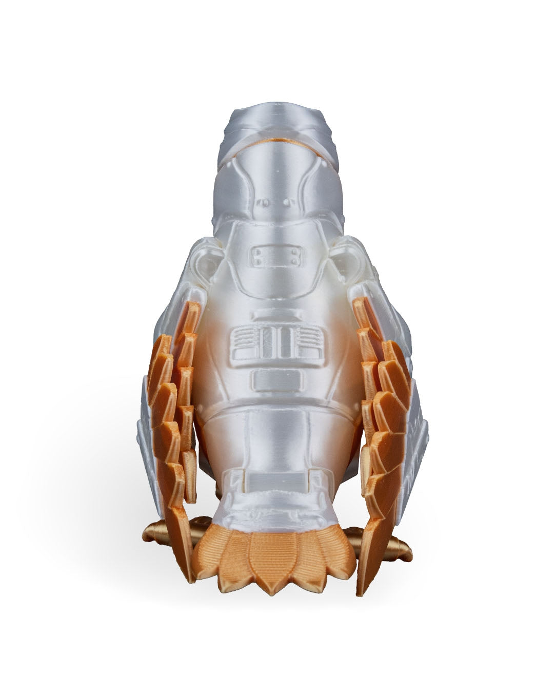 B1-RD "SkyRanger" 3D Printed Mini Glider Guardian, Articulated Flexible Fidget Desk Pet & STEM Collectible
