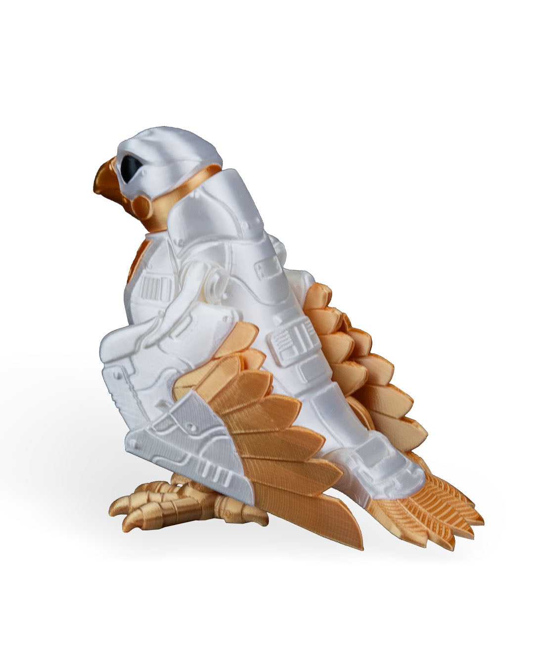 B1-RD "SkyRanger" 3D Printed Mini Glider Guardian, Articulated Flexible Fidget Desk Pet & STEM Collectible