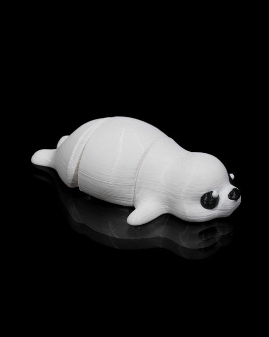 Baby Seal Pocket Pal Toy & Keychain