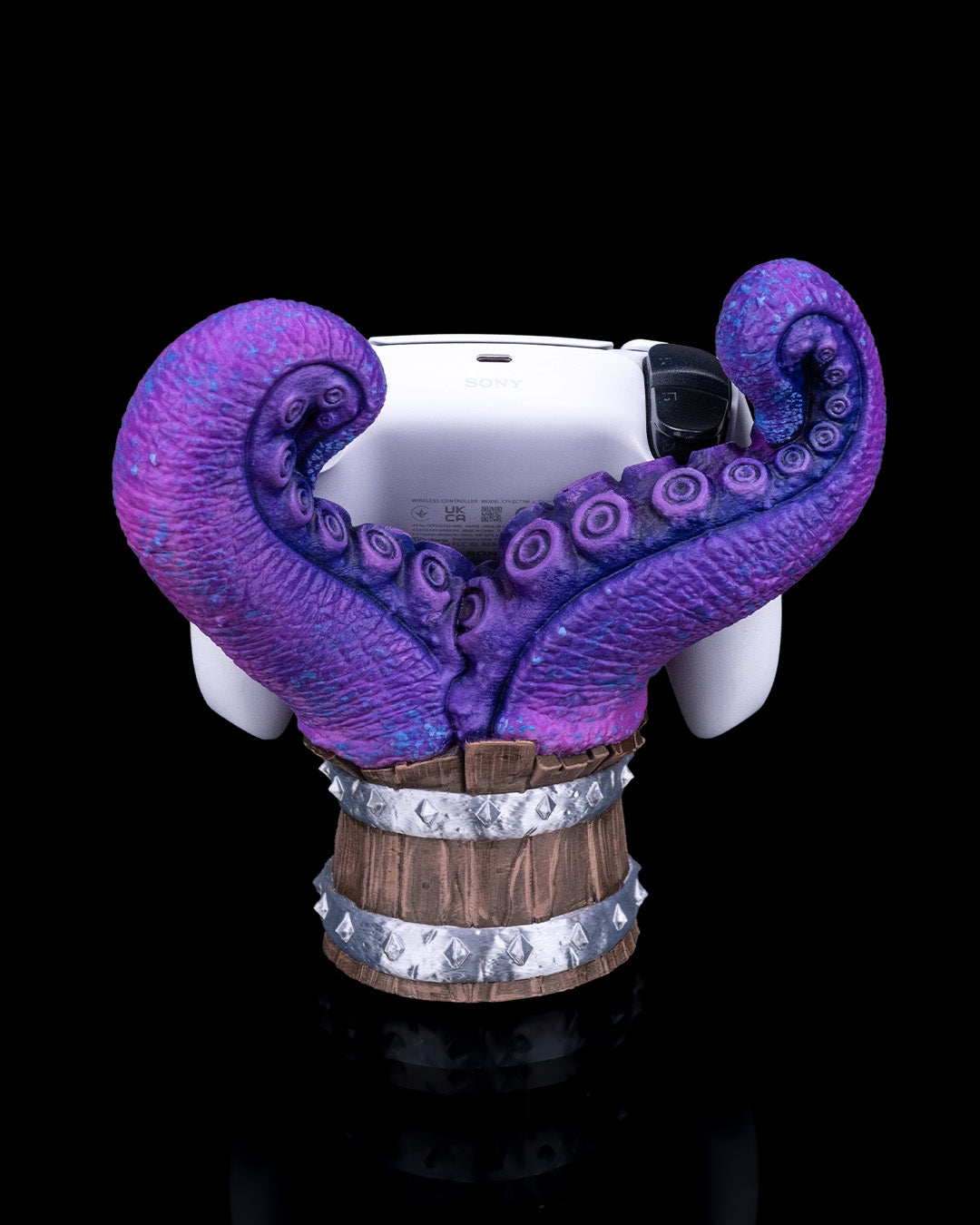 Barrel Royale – 3D Printed Controller & Remote Holder | Gaming Desk Organizer