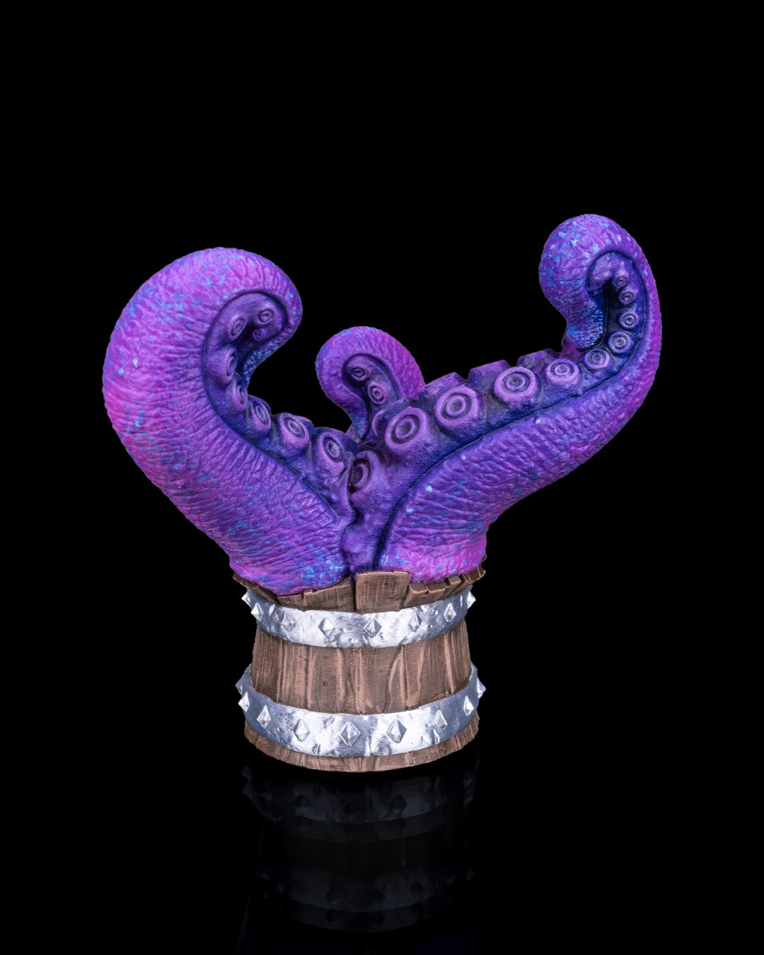 Barrel Royale – 3D Printed Controller & Remote Holder | Gaming Desk Organizer