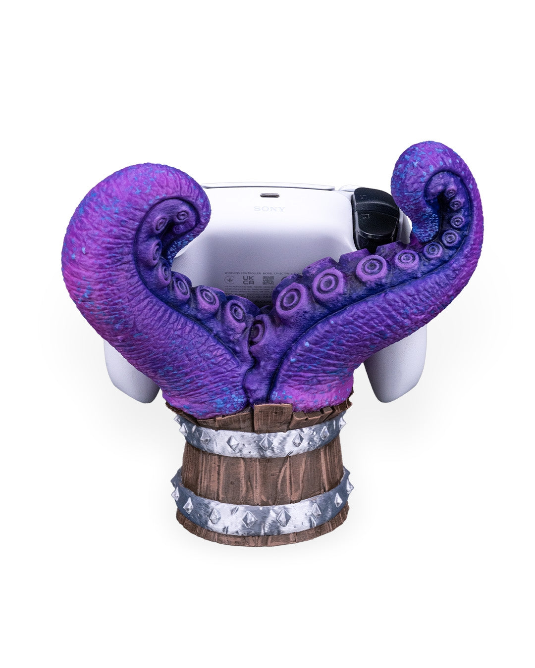 Barrel Royale – 3D Printed Controller & Remote Holder | Gaming Desk Organizer