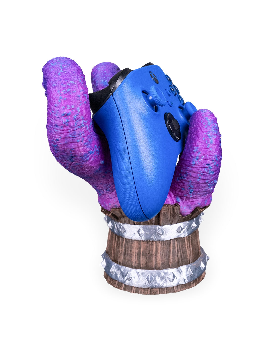 Barrel Royale – 3D Printed Controller & Remote Holder | Gaming Desk Organizer