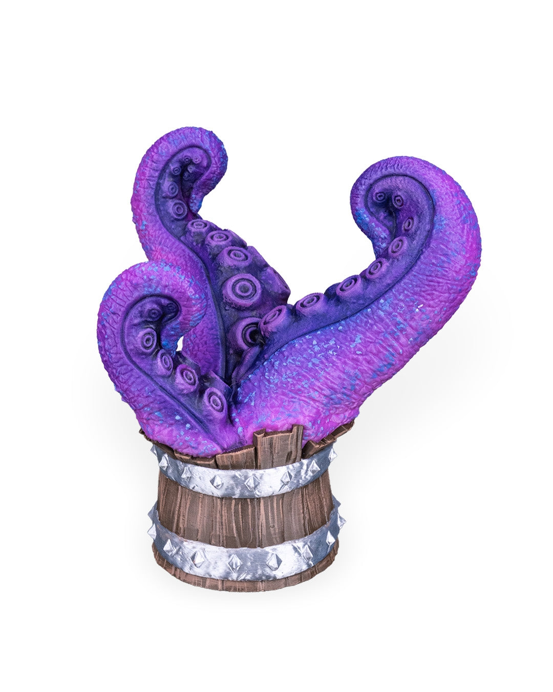 Barrel Royale – 3D Printed Controller & Remote Holder | Gaming Desk Organizer