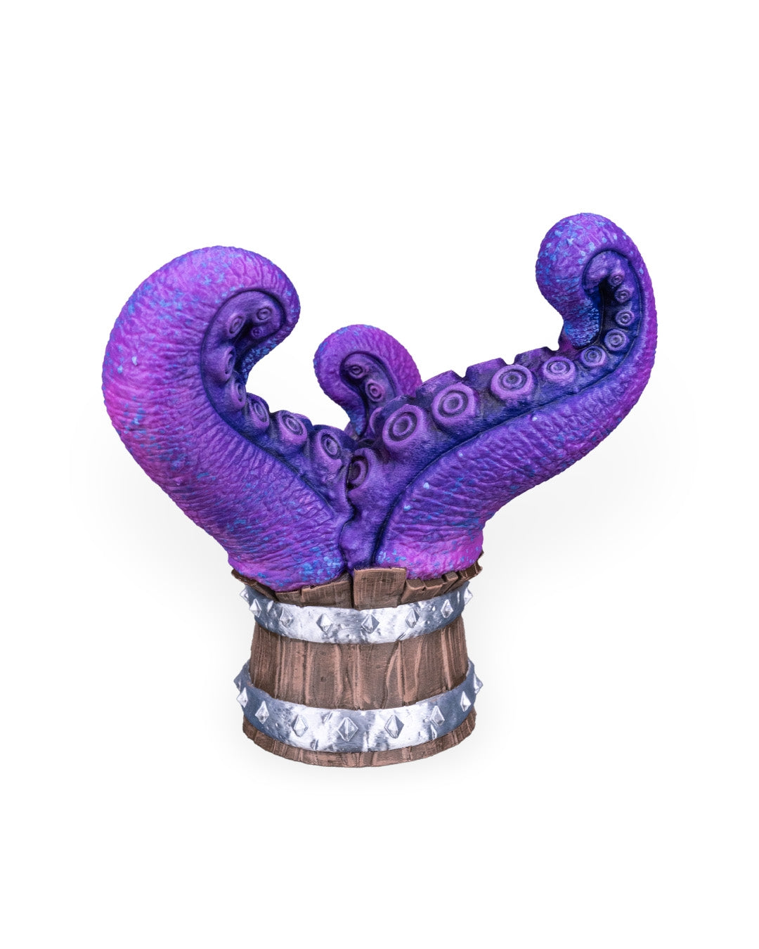 Barrel Royale – 3D Printed Controller & Remote Holder | Gaming Desk Organizer
